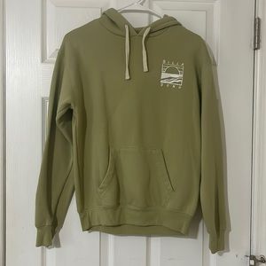 Light green Billlabong XSmall hoodie